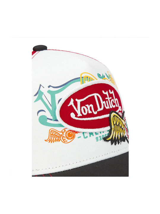 Von Dutch Men's Trucker Cap Red Vd 0 Cas1 Pat Red-red