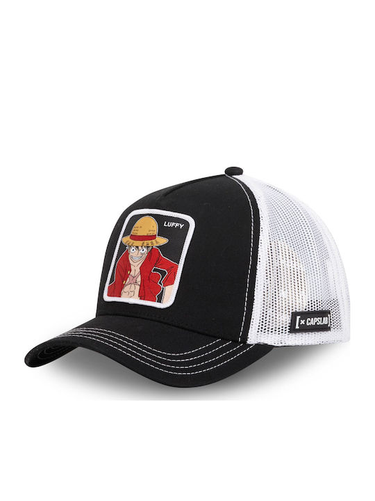 Capslab One Piece Luffy Jockey Snapback Cl-op3-1-ct-mon1 Black