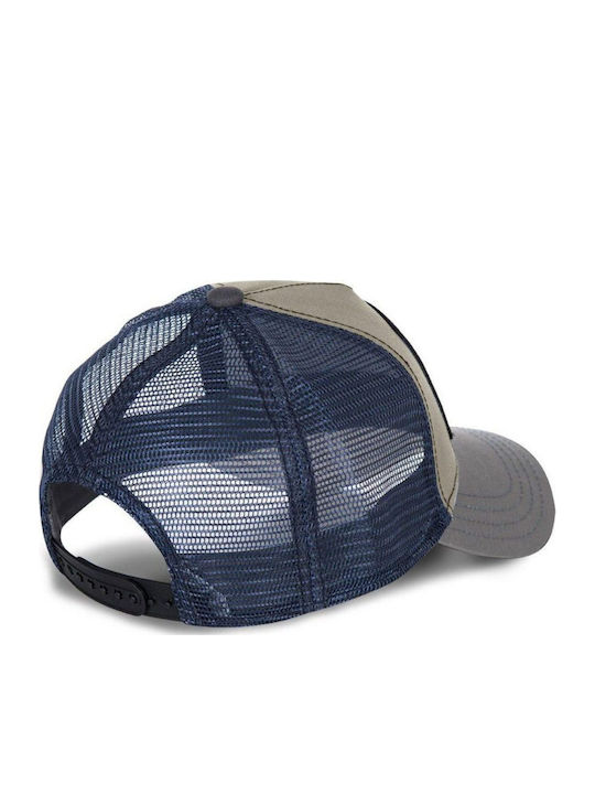 Von Dutch Ανδρικο Καπελο Trucker Μπλε Γκρι Vd 0 Cas1 Square3b-grey