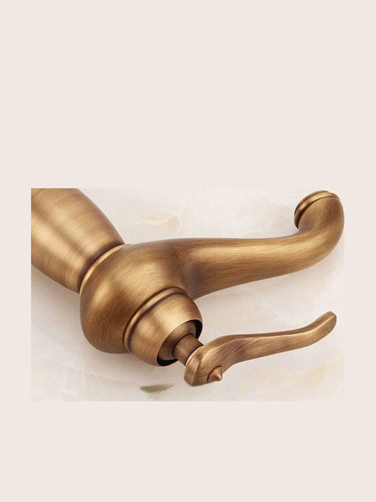 Landsh Mixing Sink Faucet Tall Retro Copper