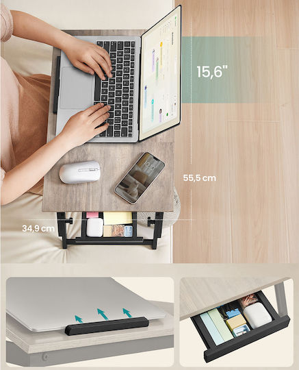 Songmics Laptop-Ständer Für Laptop Grau LLD105W01