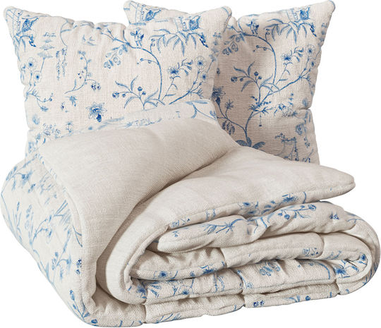Υπέρδιπλη 240x220cm A-s Kyoto Μπλε Υπέρδιπλη 240x220cm A-s Kyoto Μπλε