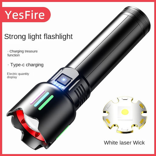 Poly Rechargeable LED Flashlight