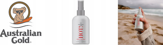 Australian Gold Hot Hybrid Prep Spray Skin Cleansing Tanning 177ml