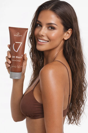 7Suns Cosmetics Jet Black După Bronz Corp Light 250ml