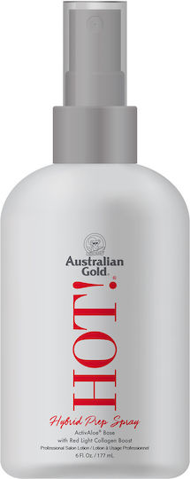 Australian Gold Hot Hybrid Prep Spray Skin Cleansing Tanning 177ml