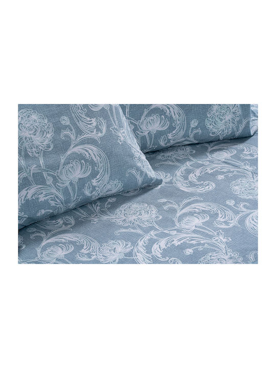 Beauty Home Single Quilt Set 160x230cm Glory Art 12365 Mint 12365PMMO