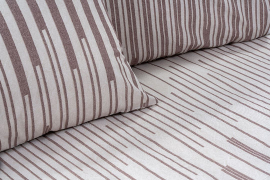 Beauty Home Glory Art 12367 Coverlet Super Double Beige 220x240cm 3 Pieces