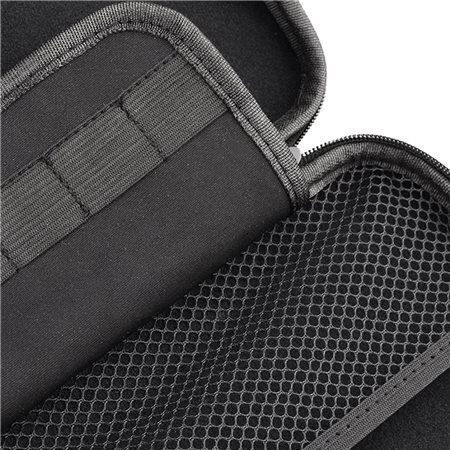 Protective Case Console Rectangular Zipper 30 X 15 X 6 Cm Black