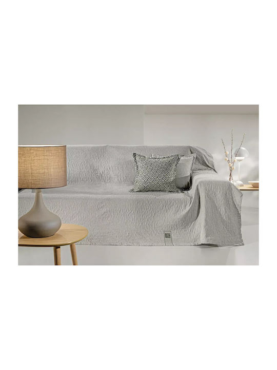 Guy Laroche Moreno Sesselüberwurf Chenille 180x150cm Grün