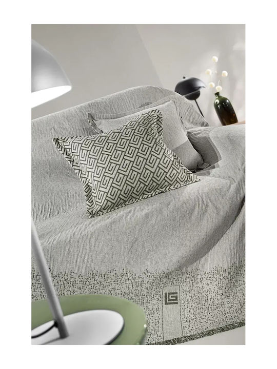 Guy Laroche Moreno Sesselüberwurf Chenille 180x150cm Grün