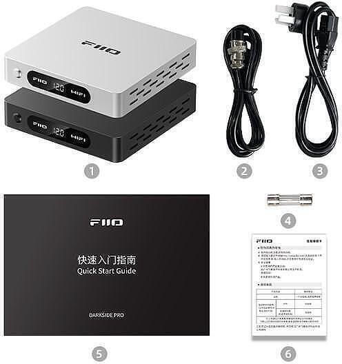 Fiio Darkside Pro Black – Low-noise Regulated Linear Power Supply 75w Toroidal Transformer 12v/15v Dual Output 3a