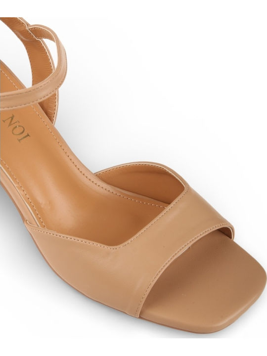 Damen Sandalen Beigen