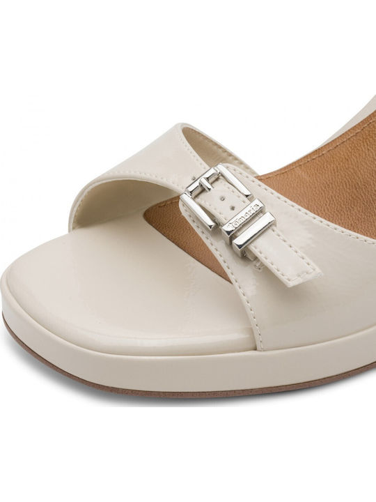 Damen Sandalen Beige