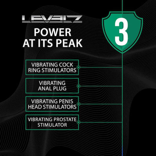 Adjustable Vibrating Silicone Penis Head Stimulator Black