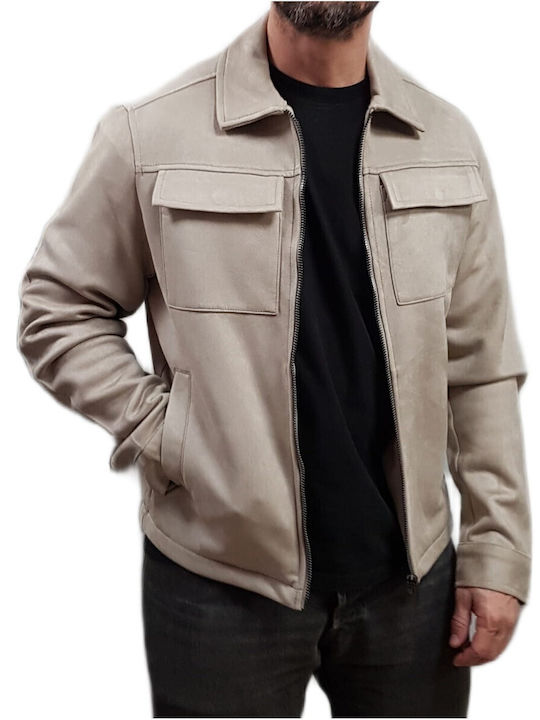 Biston Μπουφάν Bomber Beige