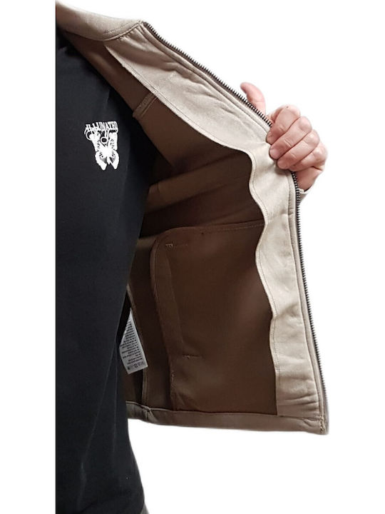 Μπουφάν Bomber Beige