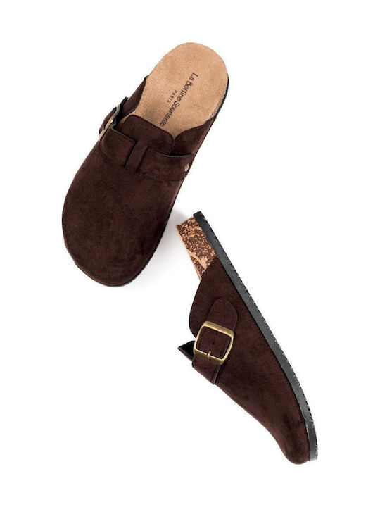 The Shoemart Women's Brown Clogs