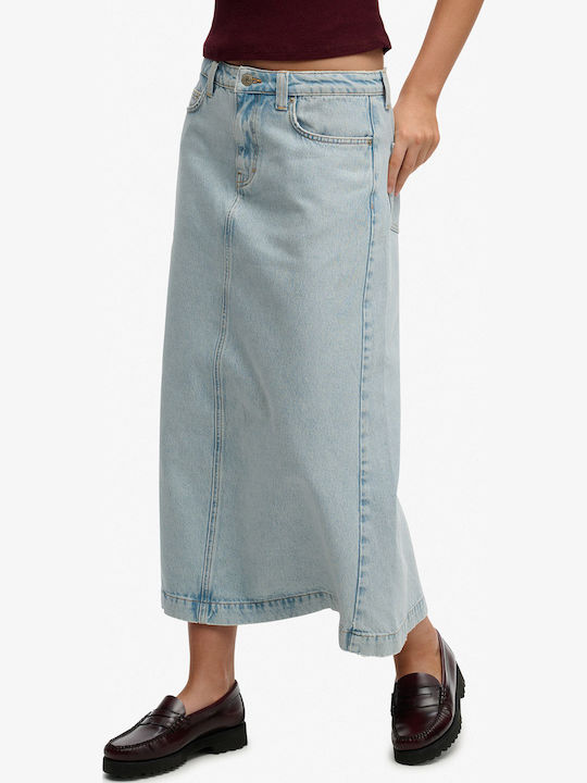 Τζιν Maxi Φούστα Blue