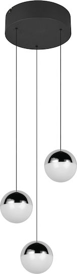 Trio Lighting Senta Deckenleuchte Silber