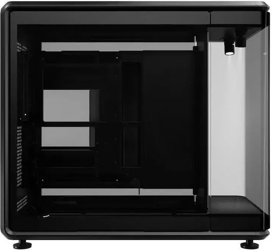CoolerMaster Master MasterFrame 360 Gaming Midi Tower Κουτί Υπολογιστή με Πλαϊνό Παράθυρο Μαύρο