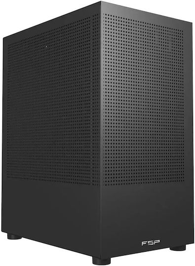 FSP/Fortron S110 Mini-Turm Computergehäuse Schwarz