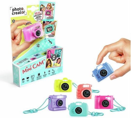 AS Photo Creator Mini Compact Φωτογραφική Μηχανή Γαλάζια