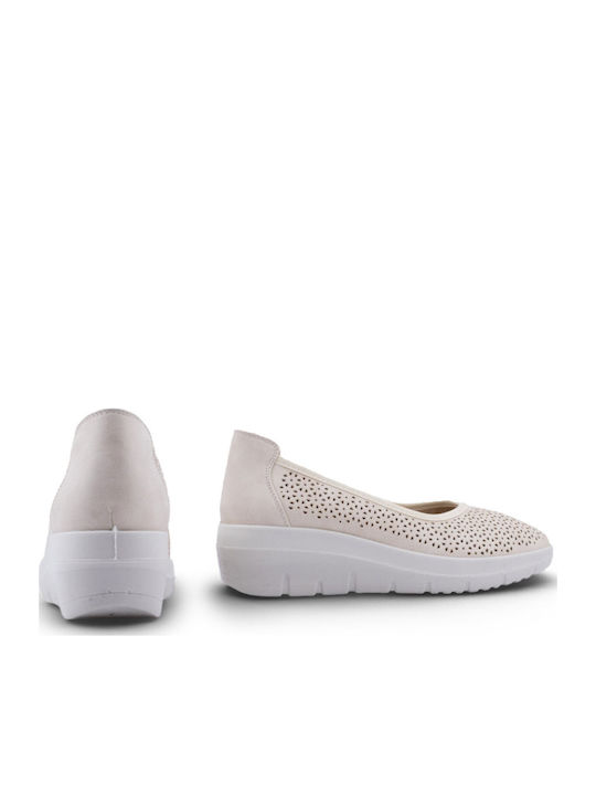 Γυναικεία Loafers σε Μπεζ Χρώμα