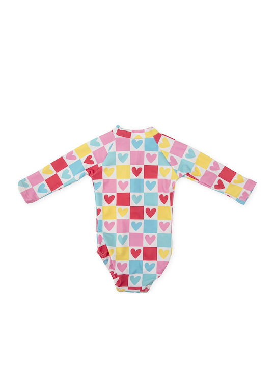 Agatha Ruiz De La Prada Детски Цял Бански С Дълъг Ръкав Многоцветен