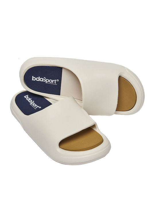 Summer Men's White Slides