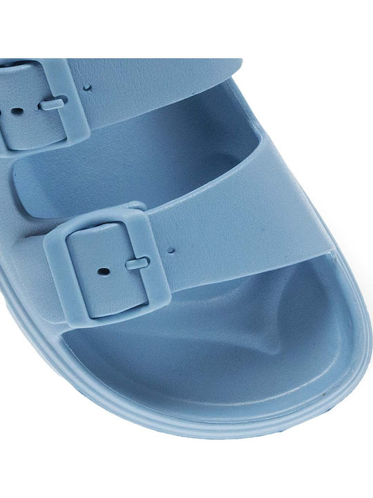 Flip Flops In Sandal Style In Light Blue Colour