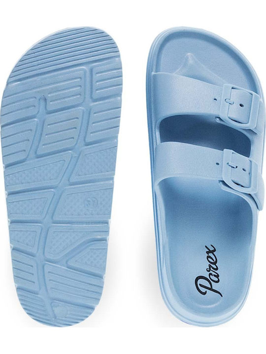 Flip Flops In Sandal Style In Light Blue Colour