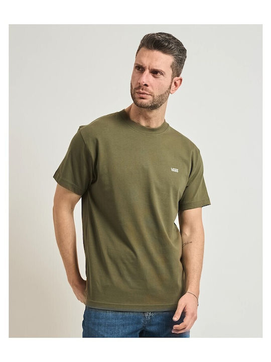 Left Chest T-shirt Mossy Olive