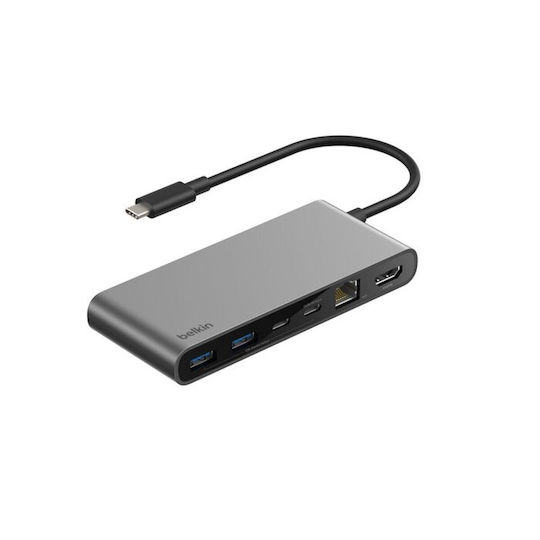 Belkin Connect USB-C Docking Station mit HDMI 4K PD Ethernet