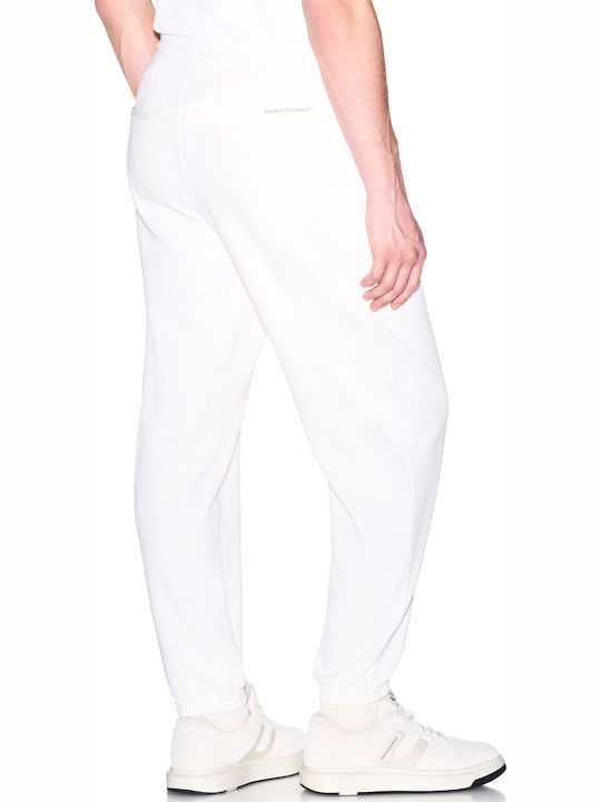 Armani Exchange Jogger Παντελόνι Εκρου