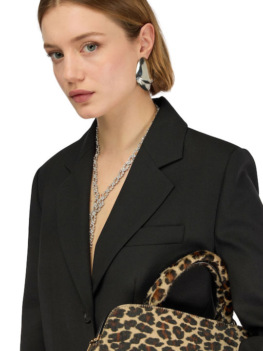 Semicouture Long Women's Blazer Black