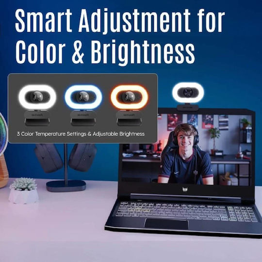 Streamplify Cameră Web Full HD 1080p 60FPS cu Autofocus SPCW-CLFH221.11