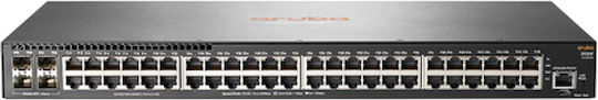 HP 2930F Managed L3 PoE+ Switch με 48 Θύρες Gigabit (1Gbps) Ethernet και 4 SFP Θύρες