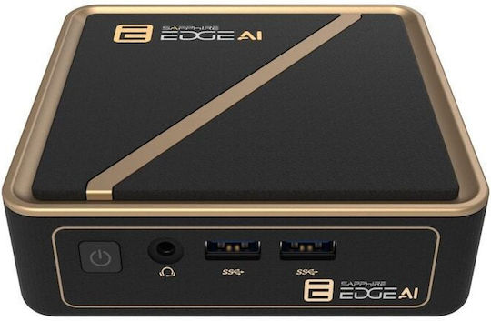 Sapphire Mini Pc Sapphire Edge Ai 340 Amd Ryzen 5 340 2.5 Gigabit 117x111x30mm Black Gold