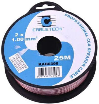 Cca 1.0mm Speaker Cable 25m