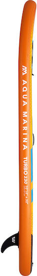 Aqua Marina AMgo Turbo 330 Inflatable SUP Board / Kayak with Length 3.3m Orange