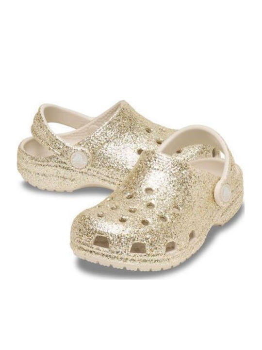 Glitter Παιδικά Ανατομικά Σαμπό Θαλάσσης Χρυσά