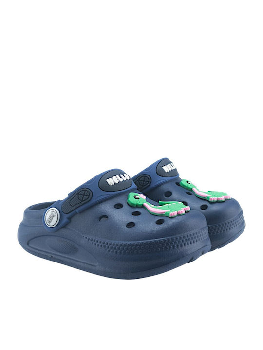 Kids Beach Clogs Blue