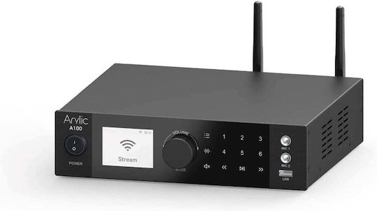 Arylic A100 Integriert Hi-Fi-Verstärker Stereo 100W/4Ω Schwarz