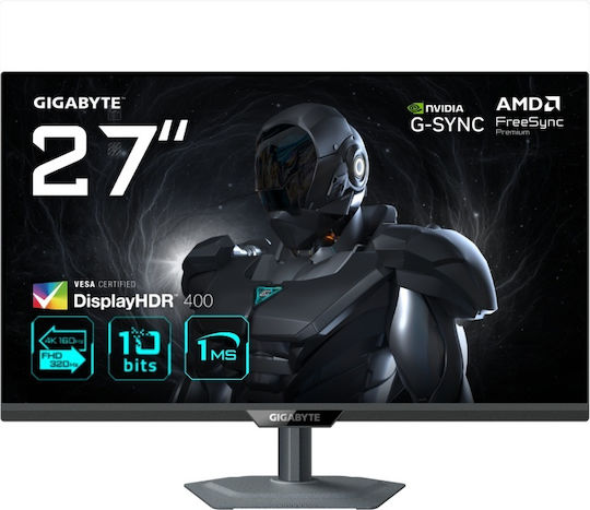 Gigabyte G27U IPS HDR Gaming Monitor 27" 4K 3840x2160 320Hz with 1ms Response Time GTG
