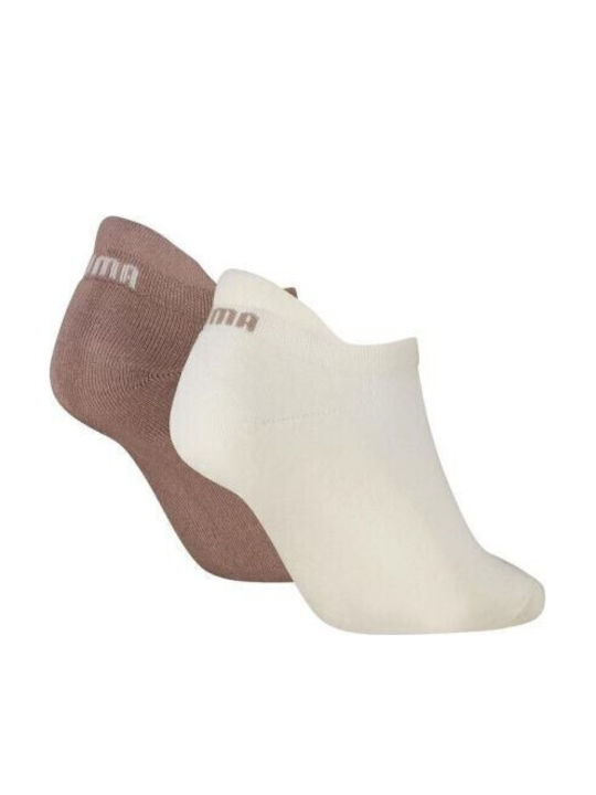 PUMA Cushioned Sports Socks Beige 2 Pairs
