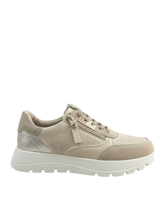 Γυναικεία Sneakers Μπέζ