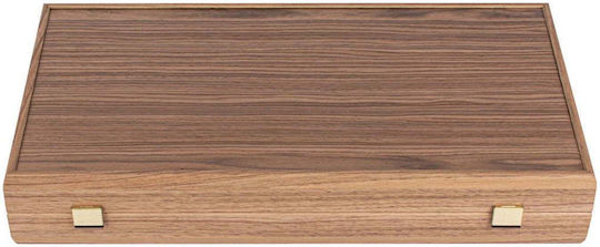 Manopoulos Handgefertigtes Backgammon Holz 48x48cm