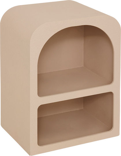 A-s Soleya Дървено Бежово 40x30x55см A-s Soleya Дървено Бежово 40x30x55см