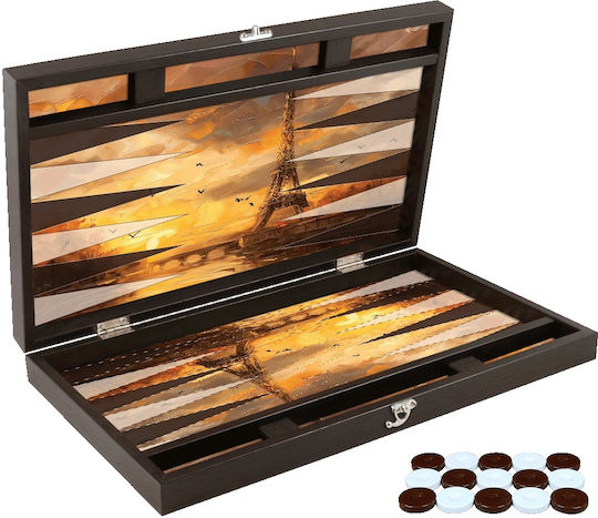 Backgammon/Schach aus Hölzernes